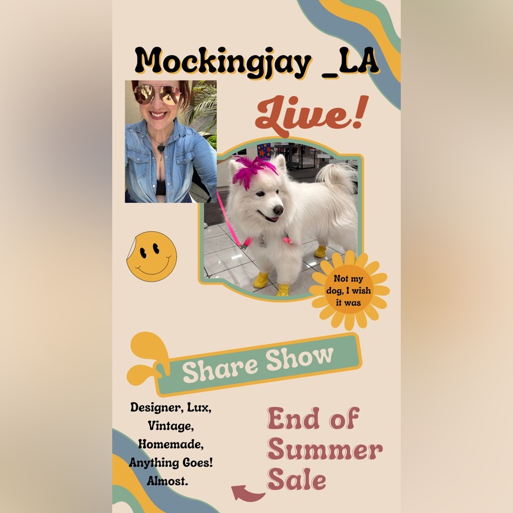 I’m new to the LIVE SCENE!!! I’m building up my flyer slowly but surely!